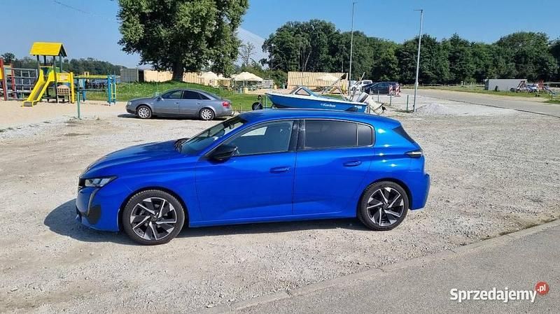 Niebieski Używany 2023 Peugeot 308 Allure Hatchback | 83 500 zł (Drogi) - Obraz 1/4