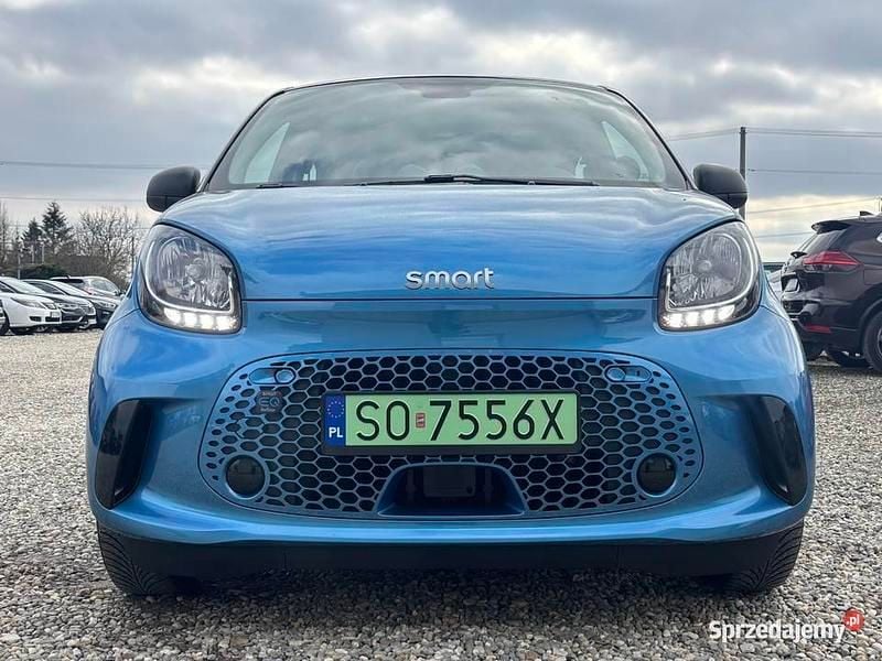 Niebieski Używany 2020 Smart ForFour Electric Drive Hatchback | 36 690 zł - Obraz 1/4