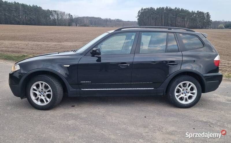 Czarny Używany 2008 BMW X3 SUV | 20 800 zł (Dobra cena) - Obraz 1/4