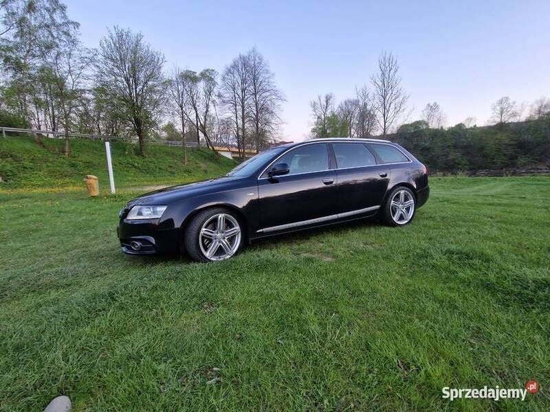 Czarny Używany 2011 Audi A6 S-Line Kombi | 23 900 zł (Dobra cena) - Obraz 1/4