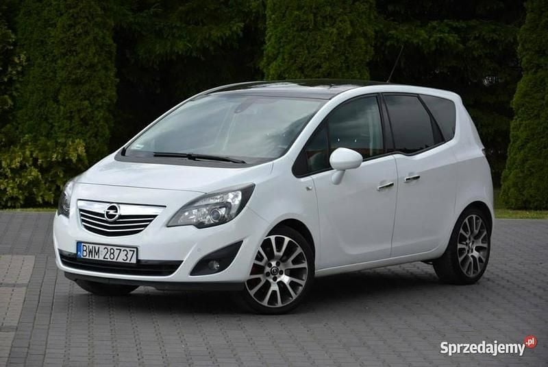 Biały (metalik) Używany 2011 Opel Meriva Cosmo Minivan | 16 900 zł (Uczciwa cena) - Obraz 1/4