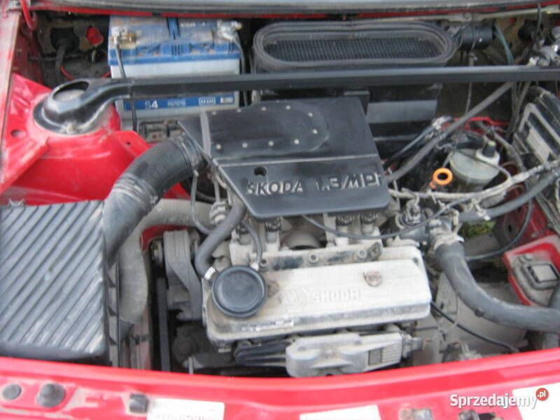 Czerwony Używany 2000 Skoda Felicia Hatchback | 1500 zł (Super Cena) - Obraz 1/4
