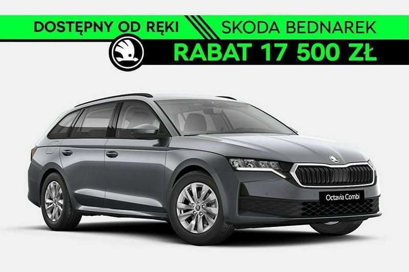 Szary Nowe 2025 Skoda Octavia Essence Kombi | 125 000 zł (Super Cena) - Obraz 1/4