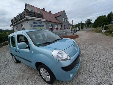 Niebieski jasny (metalik) Używany 2010 Renault Kangoo Happy Family Minivan | 16 900 zł (Super Cena) - Obraz 1/4