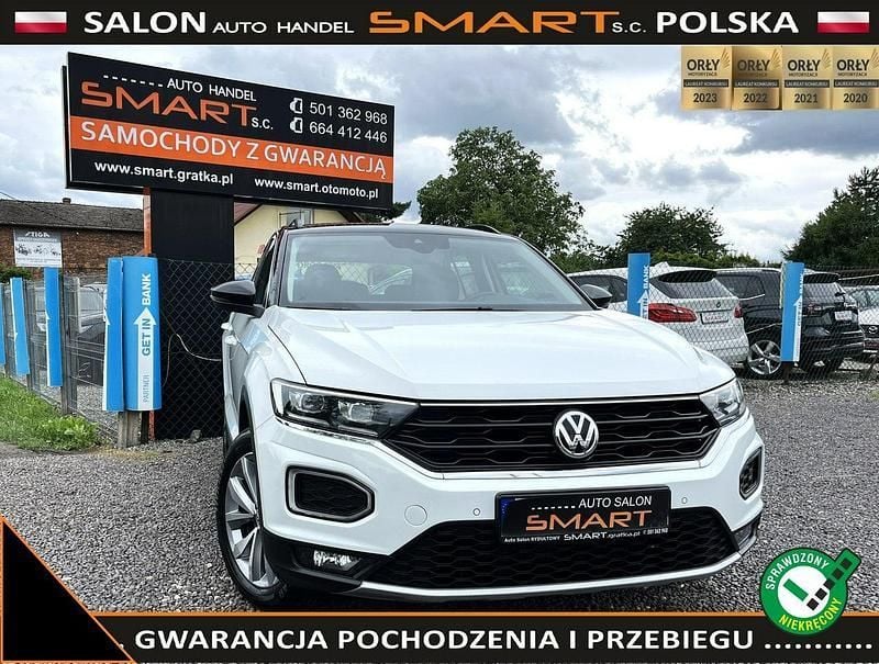 Biały Używany 2020 VW T-Roc SUV | 76 900 zł (Uczciwa cena) - Obraz 1/4