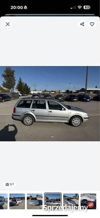 Używany VW Golf IV 2001 Srebrny Kombi
