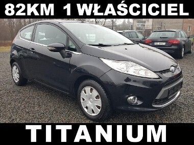 Czarny Używany 2009 Ford Fiesta Titanium Hatchback | 14 900 zł (Uczciwa cena) - Obraz 1/4