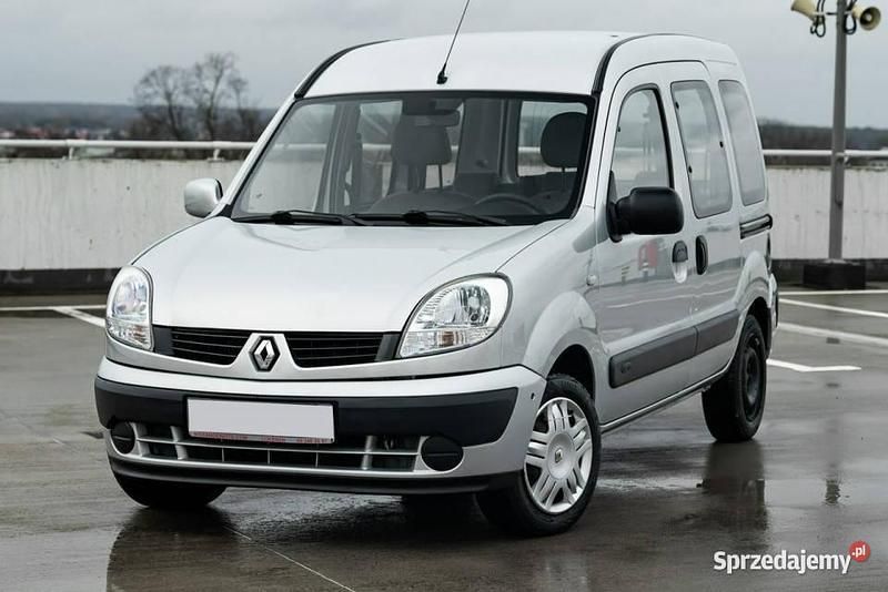 Używany Renault Kangoo 75 KM (55 kW) 2006 Srebrny Minivan