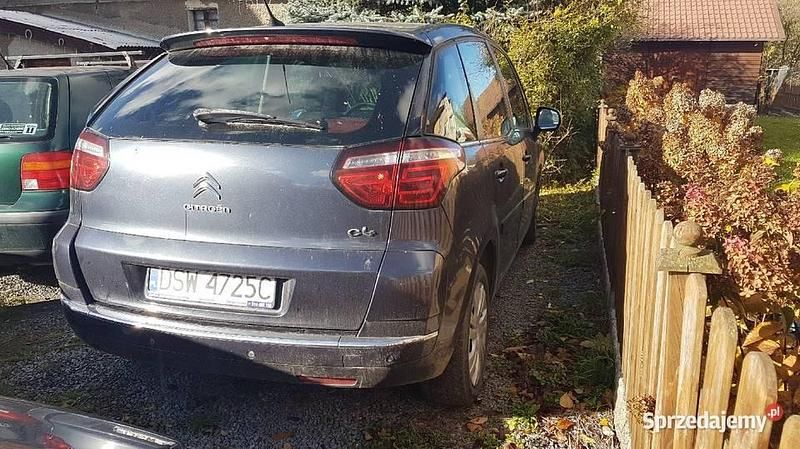 Szary Używany 2011 Citroën C4 Picasso Minivan | 25 000 zł (Drogi) - Obraz 1/4