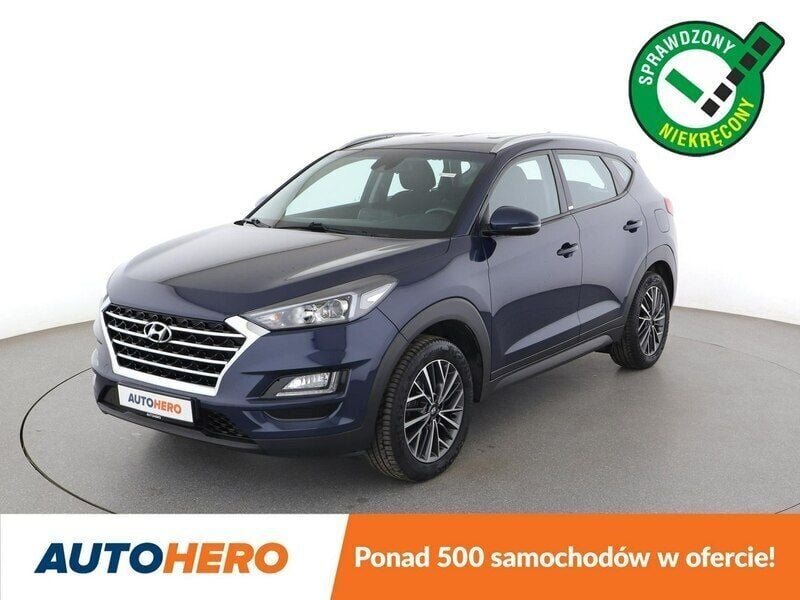 Niebieski Używany 2019 Hyundai Tucson Advantage SUV | 74 000 zł (Dobra cena) - Obraz 1/3