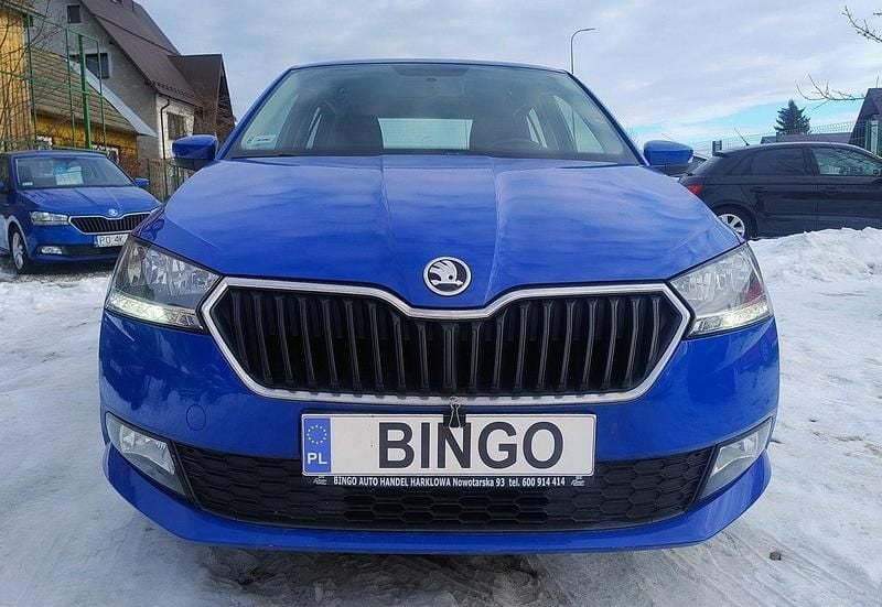 Używany Skoda Fabia 95 KM (69 kW) 2020 Niebieski Hatchback