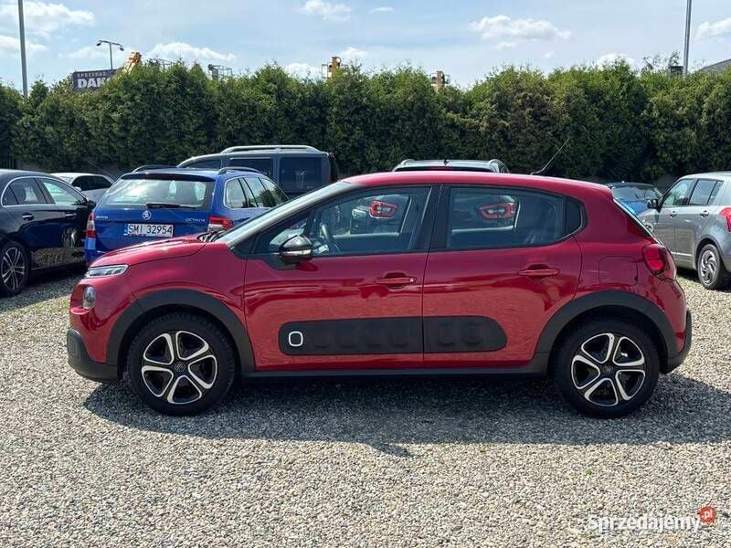 Czerwony Używany 2017 Citroën C3 Hatchback | 33 990 zł (Uczciwa cena) - Obraz 1/4
