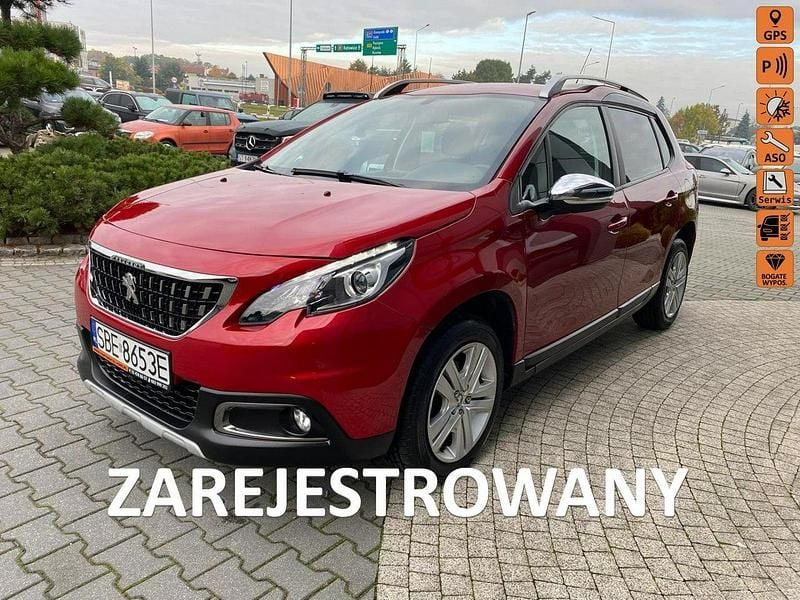 Używany Peugeot 2008 110 KM (80 kW) 2017 Czerwony SUV