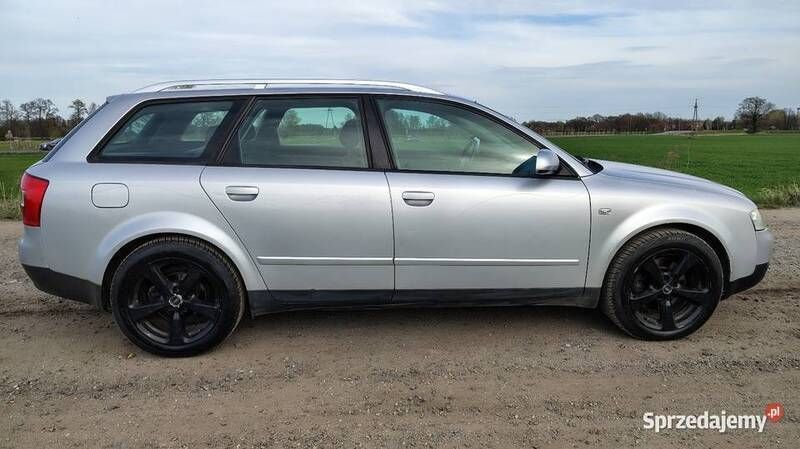 Srebrny Używany 2002 Audi A4 Kombi | 6999 zł - Obraz 1/4