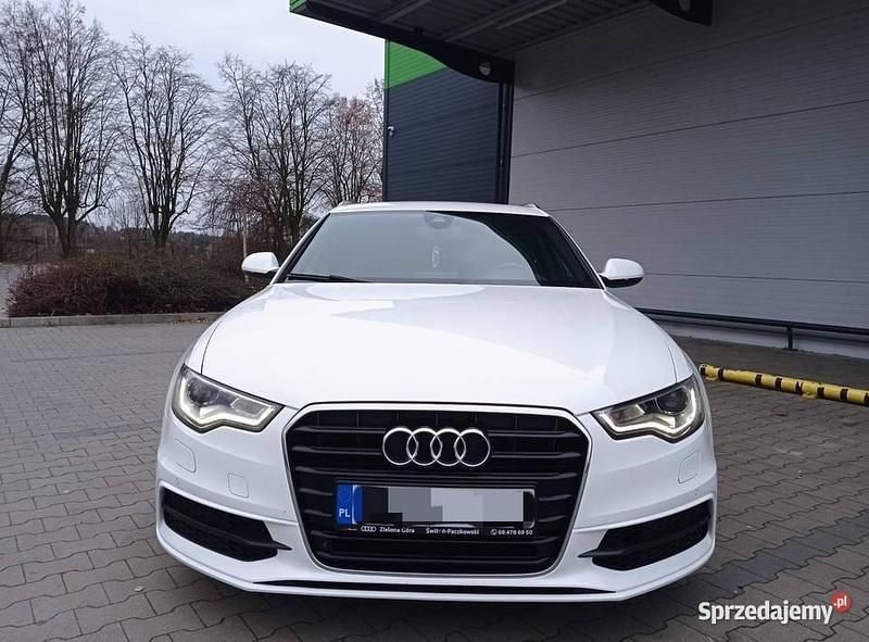 Biały Używany 2014 Audi A6 S-Line Kombi | 59 900 zł (Dość drogi) - Obraz 1/4