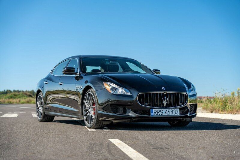 Czarny Używany 2014 Maserati Quattroporte Sedan/Limuzyna | 149 999 zł - Obraz 1/4