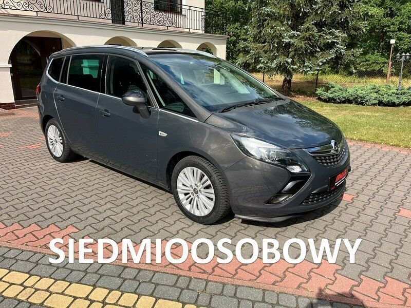Szary Używany 2014 Opel Zafira Minivan | 36 000 zł (Uczciwa cena) - Obraz 1/4