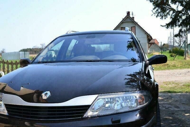 Czarny Używany 2003 Renault Laguna II Kombi | 3999 zł - Obraz 1/4