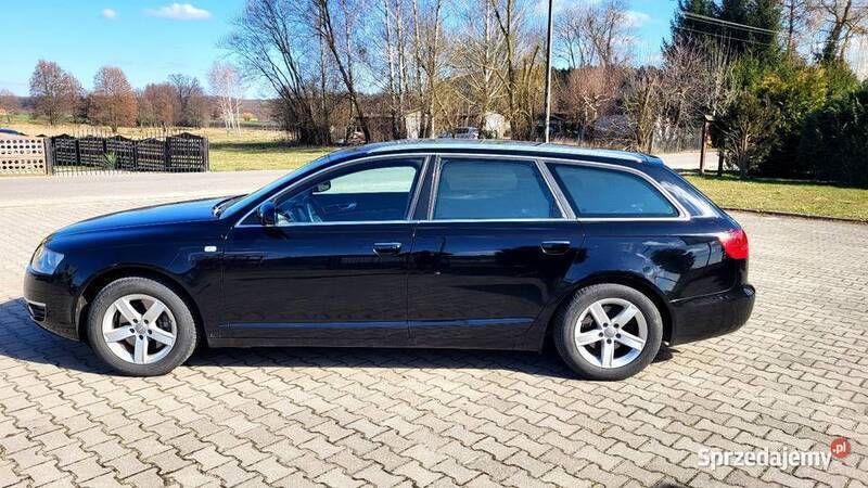 Czarny Używany 2007 Audi A6 Comfort Kombi | 15 000 zł (Dobra cena) - Obraz 1/4