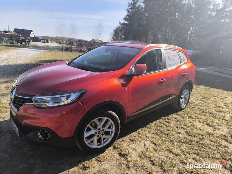Czerwony Używany 2017 Renault Kadjar SUV | 35 000 zł (Uczciwa cena) - Obraz 1/4