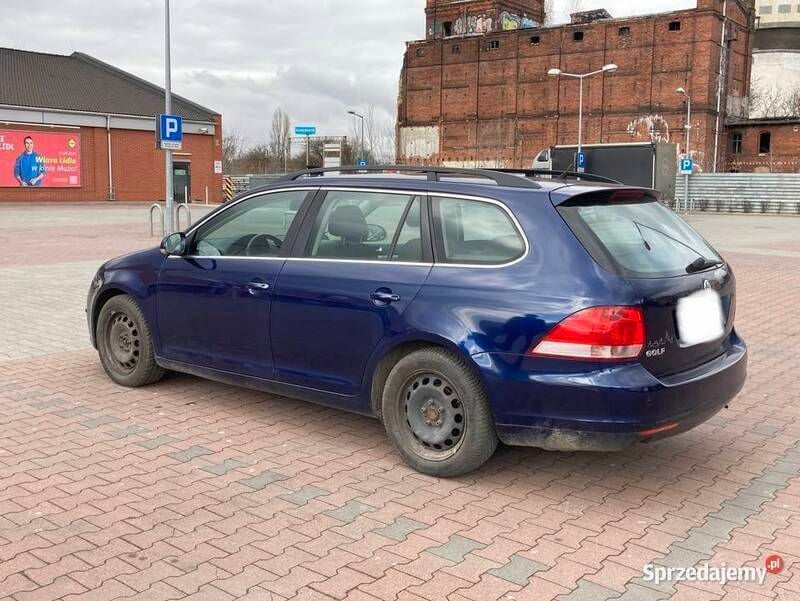 Niebieski Używany 2007 VW Golf V Sedan/Limuzyna | 10 900 zł (Dobra cena) - Obraz 1/4