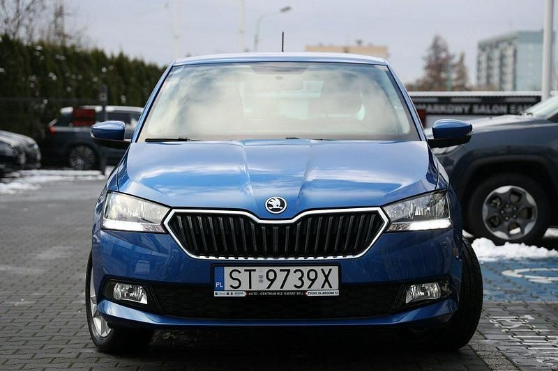 Używany Skoda Fabia Ambition 110 KM (80 kW) 2020 Niebieski Hatchback