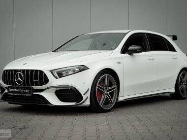 Biały Używany 2020 Mercedes A45 AMG AMG line Hatchback | 199 900 zł - Obraz 1/4