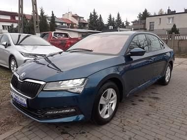Niebieski Używany 2020 Skoda Superb Hatchback | 78 400 zł (Dobra cena) - Obraz 1/4