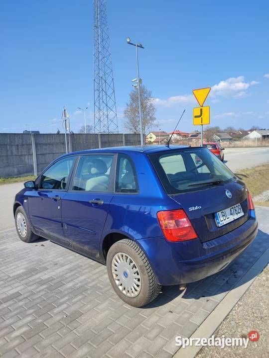 Niebieski Używany 2004 Fiat Stilo Hatchback | 3500 zł (Uczciwa cena) - Obraz 1/4
