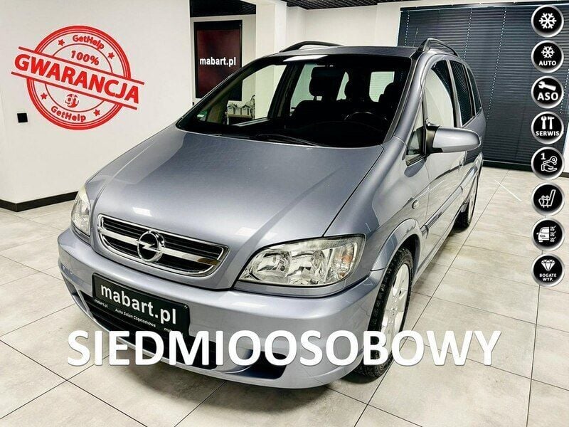 Szary Używany 2005 Opel Zafira Edition Minivan | 17 000 zł (Uczciwa cena) - Obraz 1/4