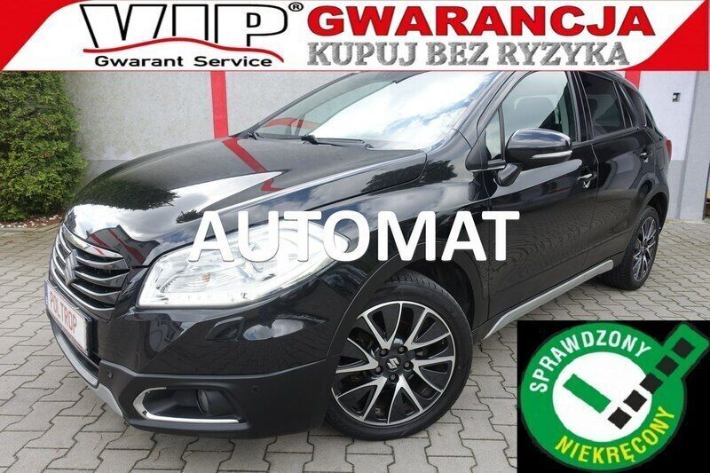 Czarny Używany 2014 Suzuki SX4 S-Cross SUV | 46 900 zł (Uczciwa cena) - Obraz 1/4