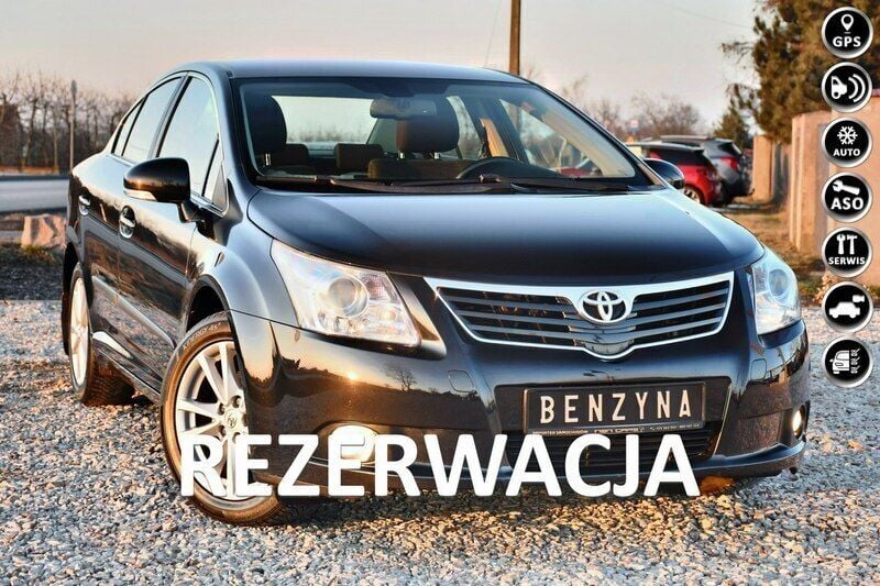 Czarny (metalik, perła) Używany 2010 Toyota Avensis Sedan/Limuzyna | 28 999 zł (Uczciwa cena) - Obraz 1/4