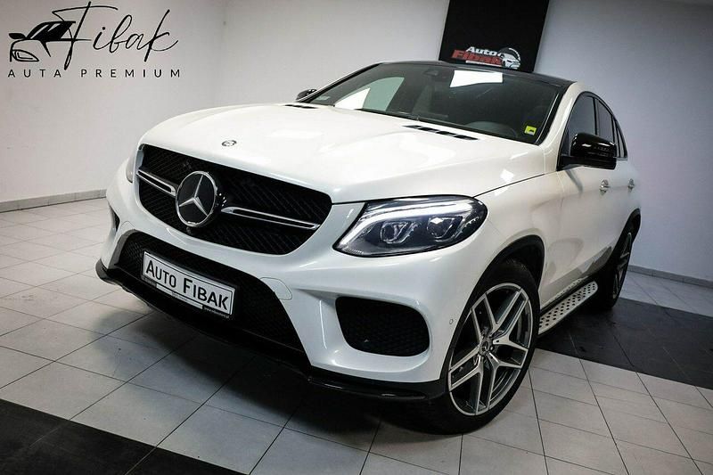 Biały Używany 2017 Mercedes GLE350 AMG SUV | 157 500 zł - Obraz 1/4