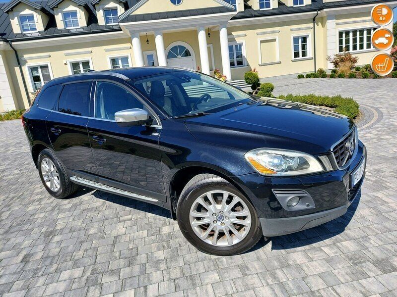 Czarny Używany 2009 Volvo XC60 SUV | 46 900 zł - Obraz 1/4