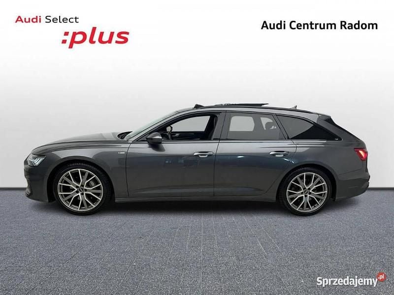Szary Używany 2022 Audi A6 S-Line Kombi | 209 980 zł - Obraz 1/4