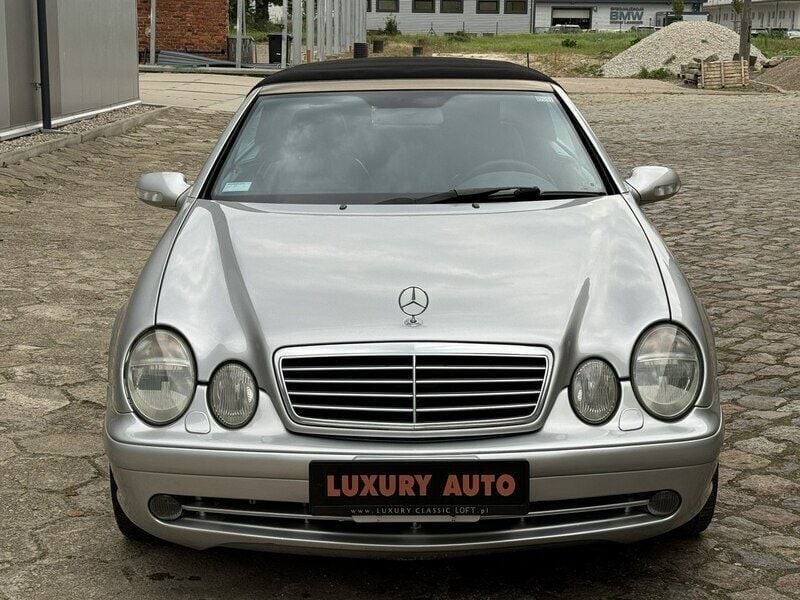 Używany Mercedes CLK55 AMG AMG 347 KM (255 kW) 2002 Srebrny Kabriolet