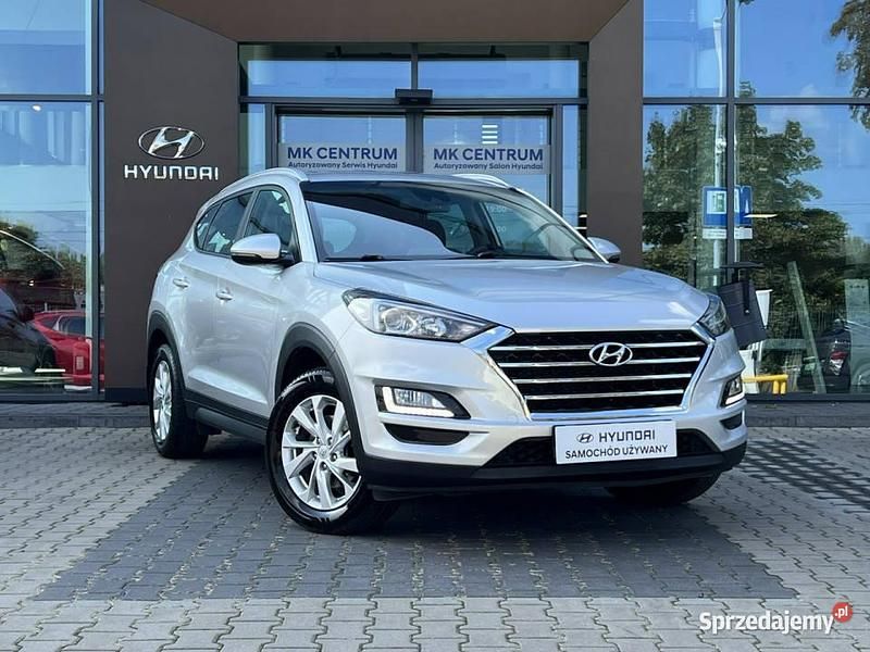 Srebrny Używany 2019 Hyundai Tucson Comfort SUV | 79 500 zł (Uczciwa cena) - Obraz 1/4