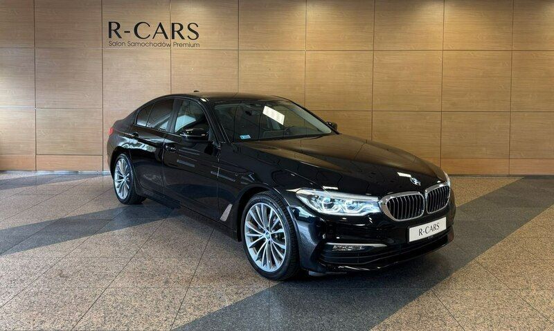 Czarny Używany 2017 BMW M550 Sedan/Limuzyna | 123 500 zł - Obraz 1/4