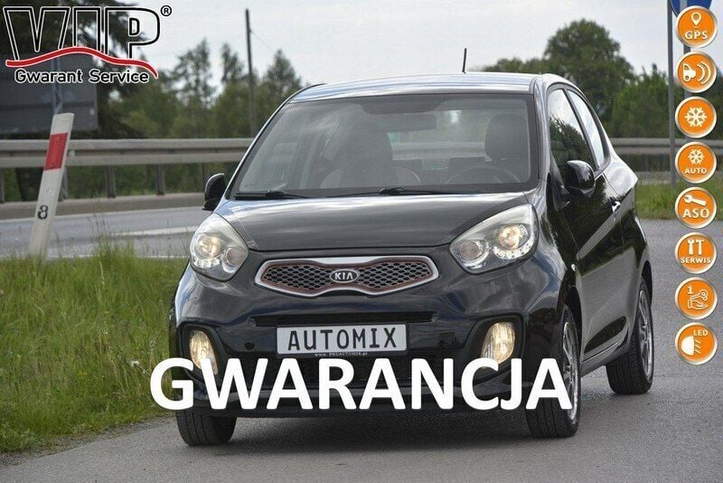 Czarny Używany 2011 Kia Picanto 2 Hatchback | 18 300 zł (Drogi) - Obraz 1/4