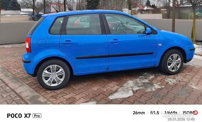 Niebieski Używany 2002 VW Polo Hatchback | 3500 zł (Uczciwa cena) - Obraz 1/4