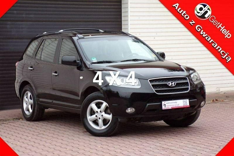 Czarny Używany 2006 Hyundai Santa Fe SUV | 19 900 zł - Obraz 1/4