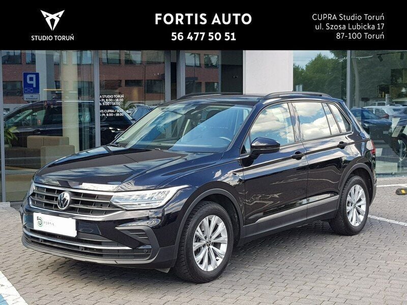 Czarny Używany 2020 VW Tiguan SUV | 97 900 zł (Uczciwa cena) - Obraz 1/4