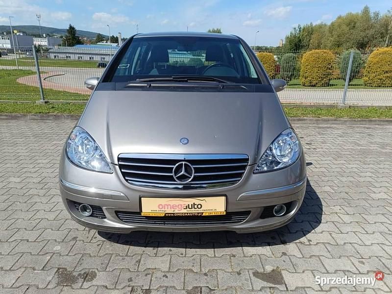 Szary Używany 2006 Mercedes A170 Hatchback | 14 500 zł (Drogi) - Obraz 1/4