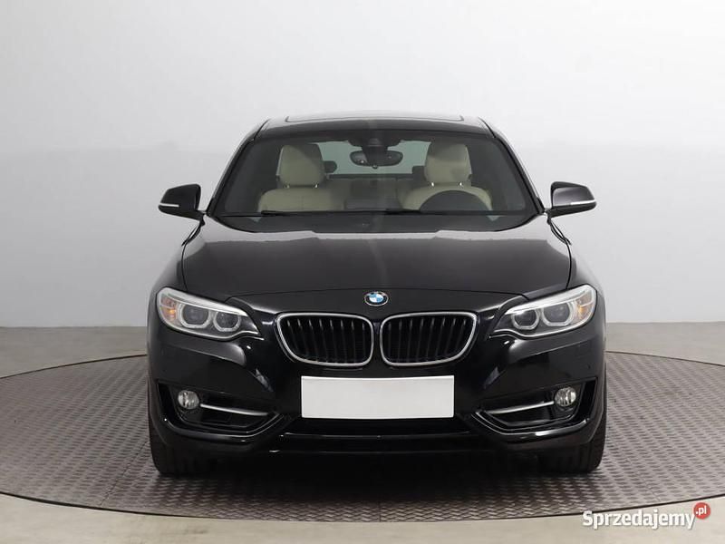 Czarny Używany 2016 BMW 218 Coupe | 64 999 zł (Uczciwa cena) - Obraz 1/4