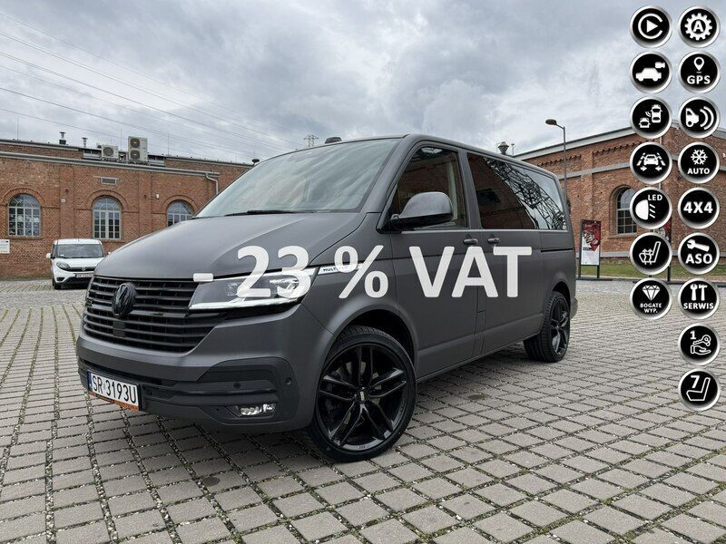 Czarny Używany 2023 VW Multivan Van | 270 900 zł - Obraz 1/4