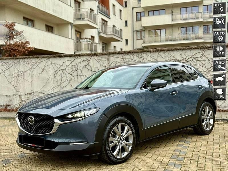 Szary Używany 2021 Mazda CX-30 Sportive SUV | 77 900 zł - Obraz 1/4