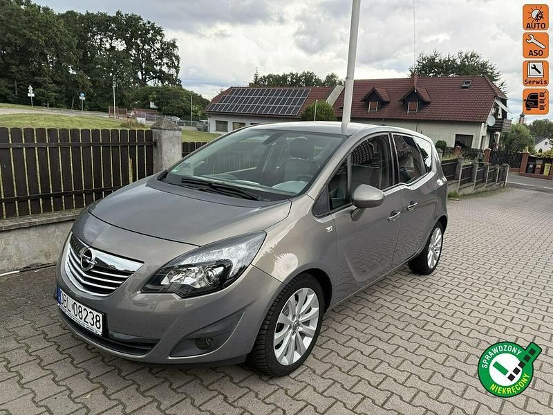 Brązowobeżowy Używany 2012 Opel Meriva Minivan | 18 999 zł (Dobra cena) - Obraz 1/4