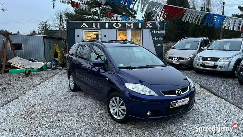 Niebieski Używany 2006 Mazda 5 Minivan | 8500 zł (Uczciwa cena) - Obraz 1/2