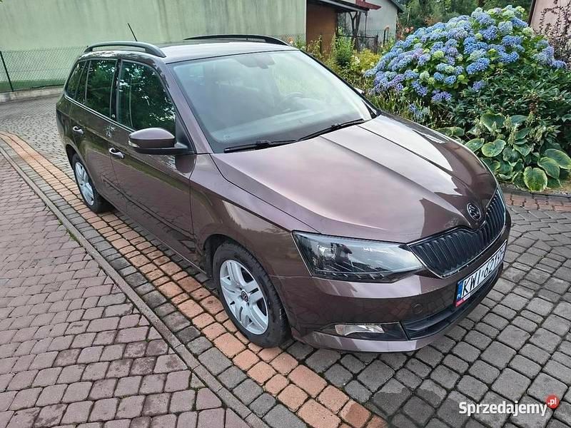 Brązowy Używany 2015 Skoda Fabia Kombi | 28 999 zł (Drogi) - Obraz 1/4