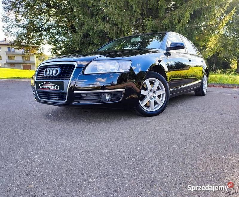 Czarny Używany 2008 Audi A6 Sedan/Limuzyna | 17 900 zł (Dobra cena) - Obraz 1/4
